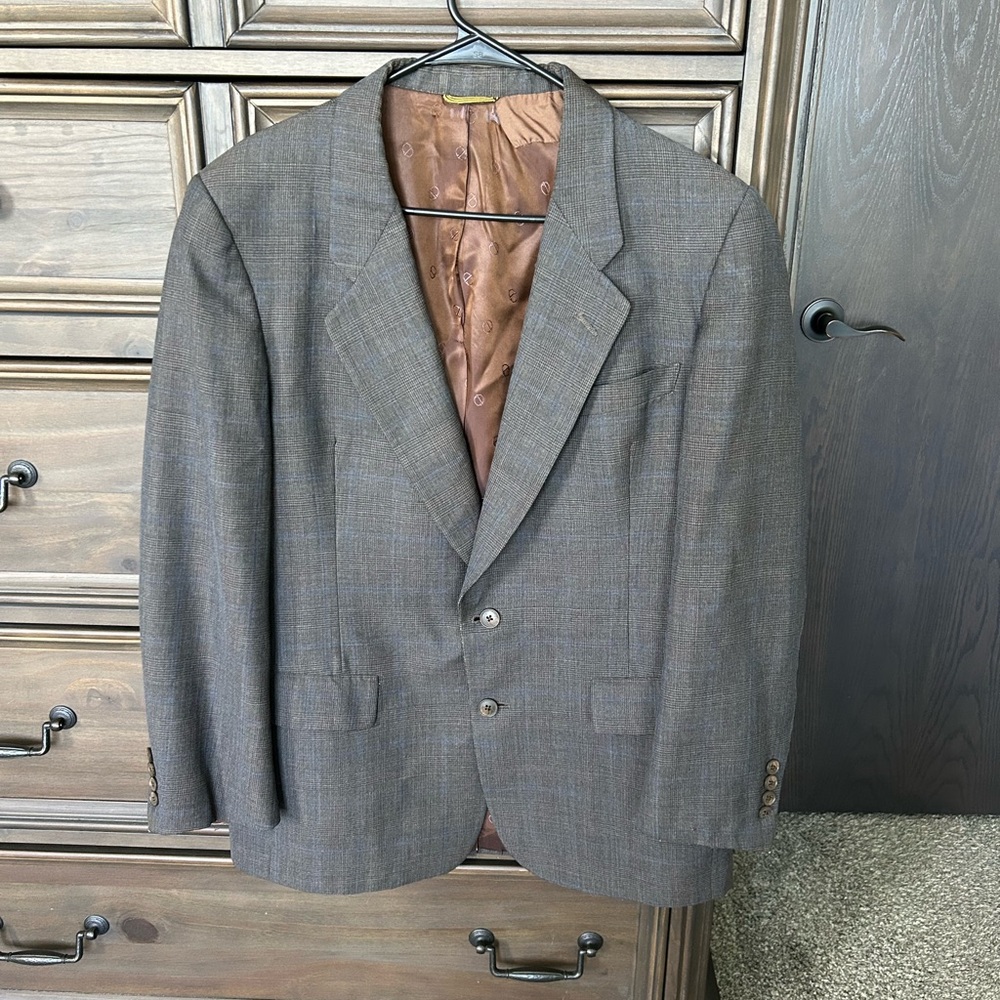 Dior Gray Sport Coat Blazer